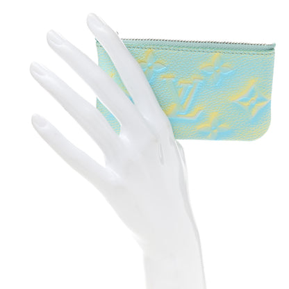 Louis Vuitton Empreinte Monogram Summer Stardust Key Pouch Water Green 2 of 7