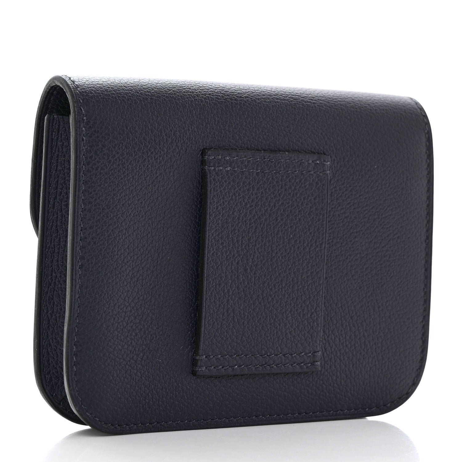 Hermes Evercolor Constance Slim Wallet Bleu Nuit 4 of 9