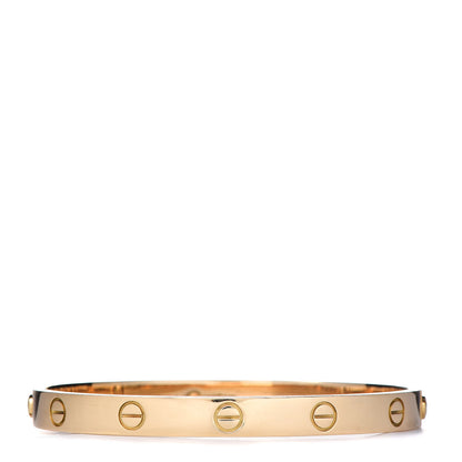 Cartier 18K Yellow Gold LOVE Bracelet 18 1 of 5