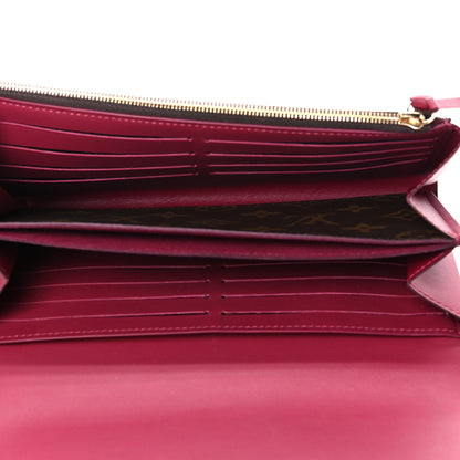 Louis Vuitton Monogram Flore Wallet Fuchsia 5 of 11