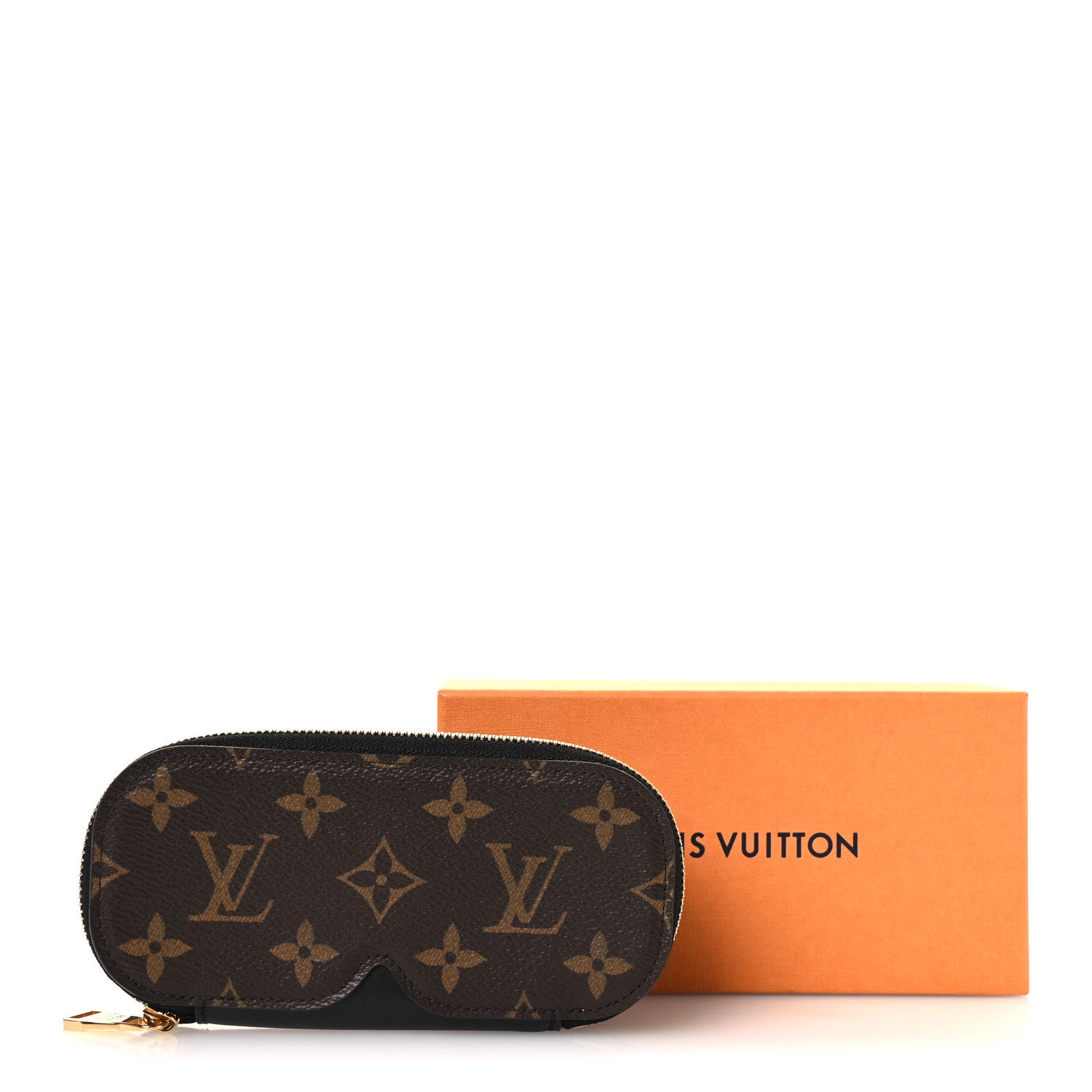 Louis Vuitton Monogram Emilie Zippered Sunglasses Case Black 7 of 7