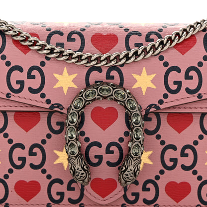 Gucci Calfskin Valentine's Day Exclusive Super Mini Dionysus Shoulder Bag 7 of 10
