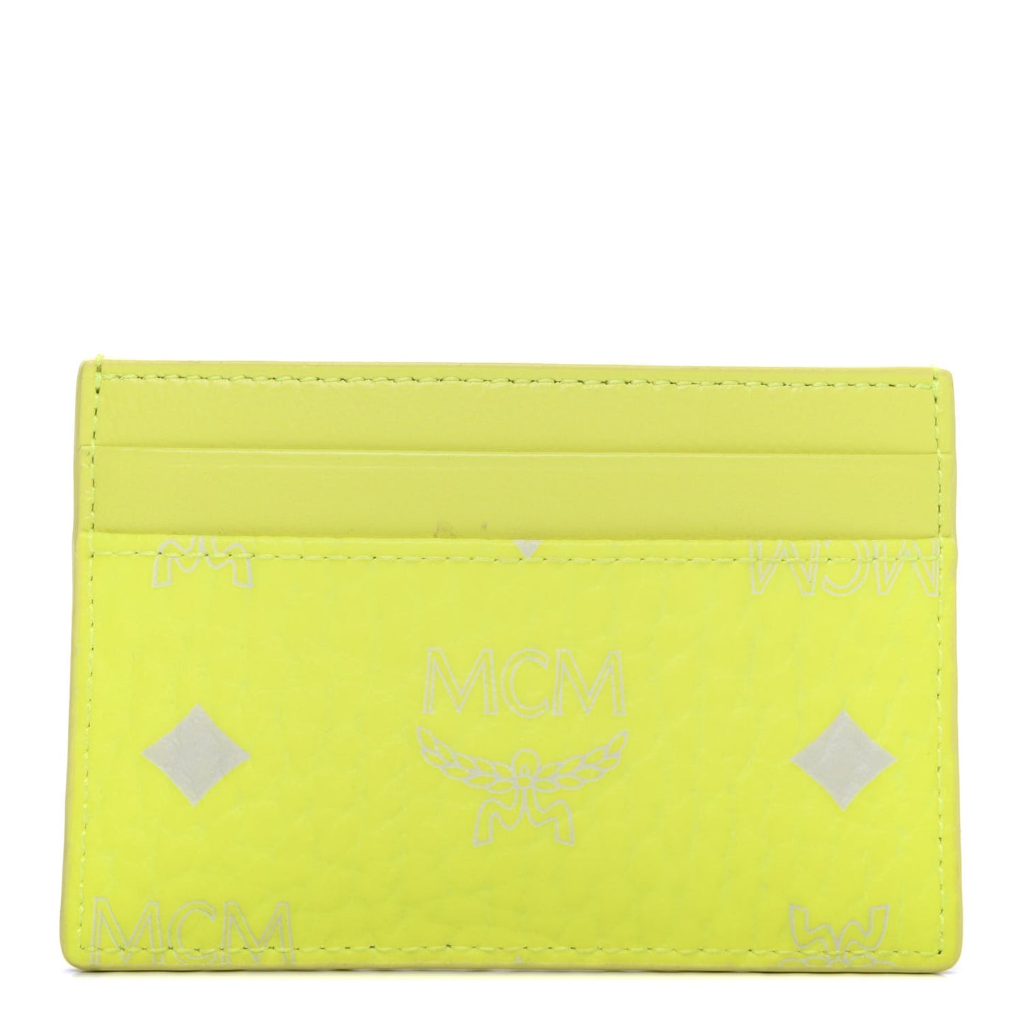 Visetos Card Case Neon Yellow