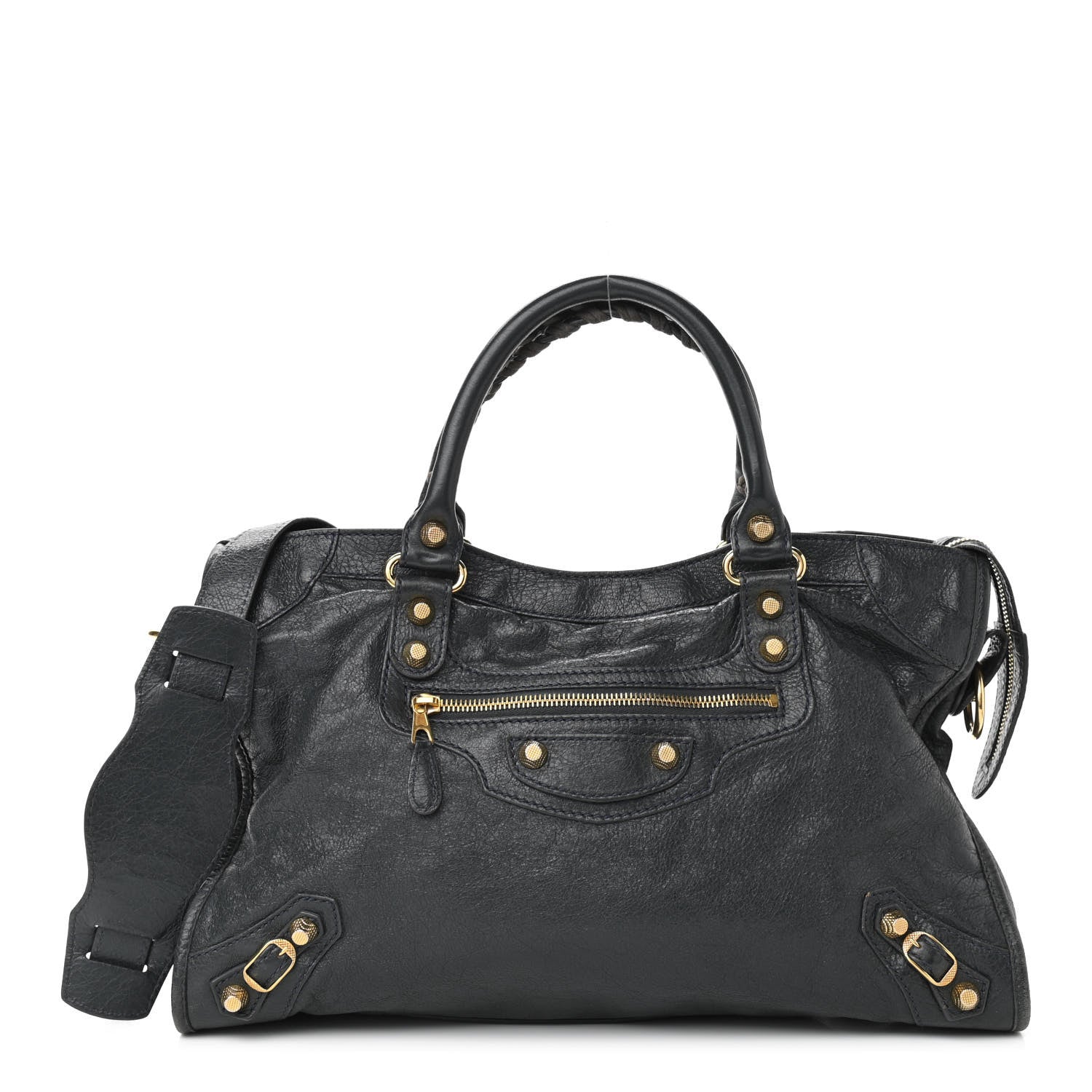 Balenciaga Agneau Giant 12 Gold Hardware City Anthracite 1 of 11