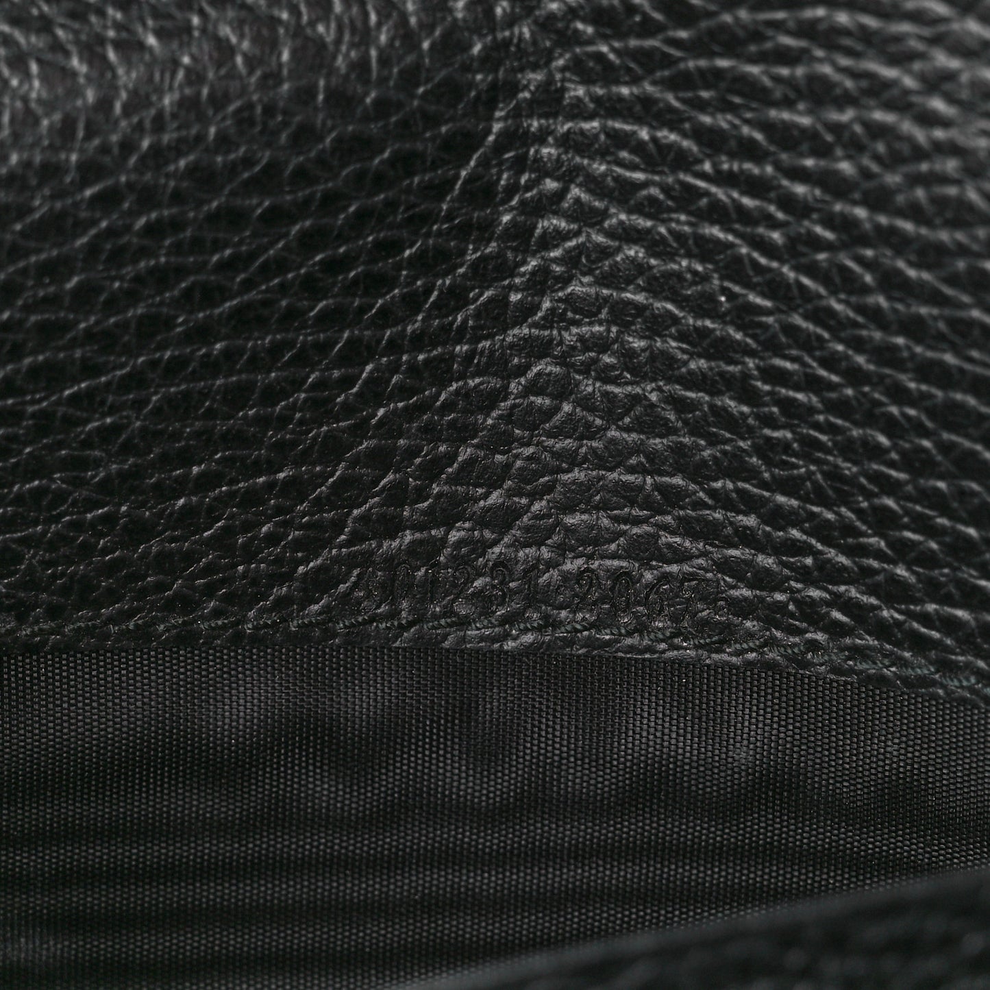 Calfskin Mini Dionysus Chain Wallet Black