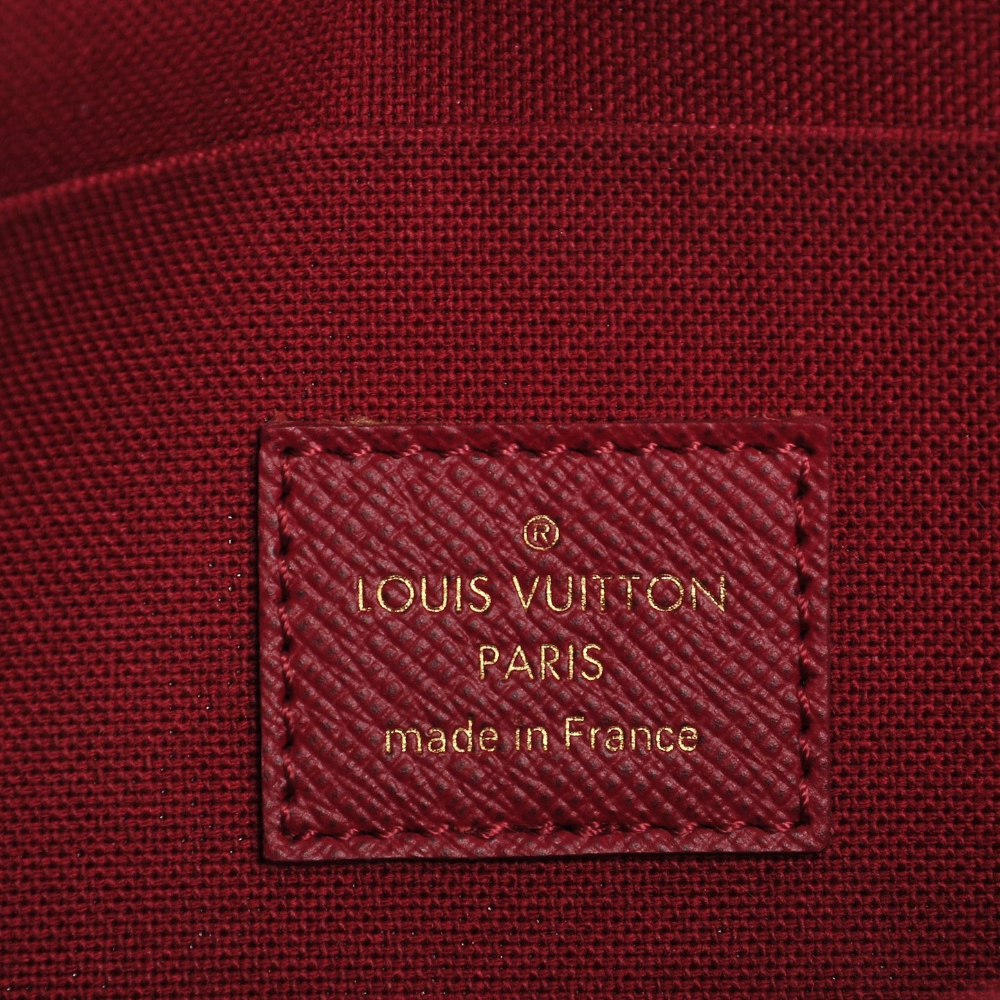 Monogram Pochette Felicie Chain Wallet Fuchsia