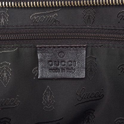 Gucci Crystal Monogram Large Duchessa Boston Dark Brown 6 of 13