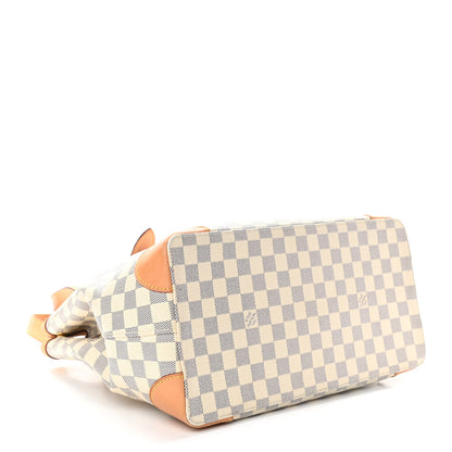 Louis Vuitton Damier Azur Hampstead MM 3 of 16