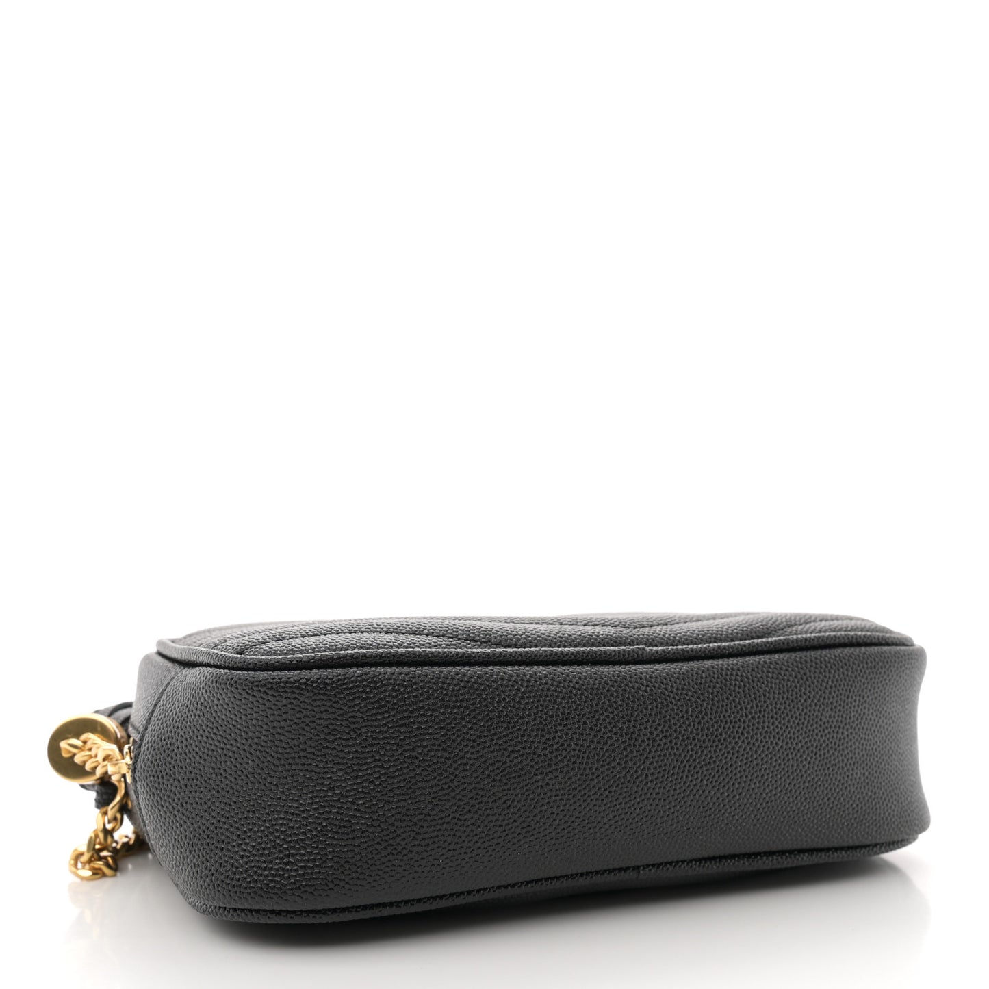 Grain De Poudre Matelasse Monogram Mini Lou Camera Bag Black