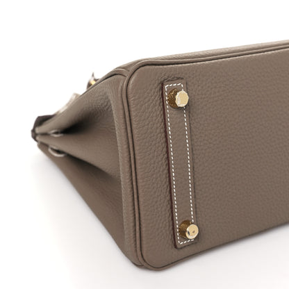 Hermes Togo Birkin 25 Etoupe 9 of 11