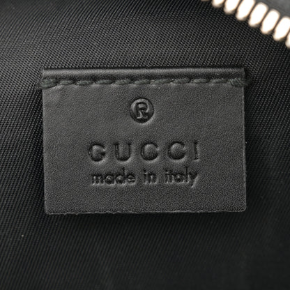 Gucci GG Supreme Monogram Web Belt Bag Black 7 of 15