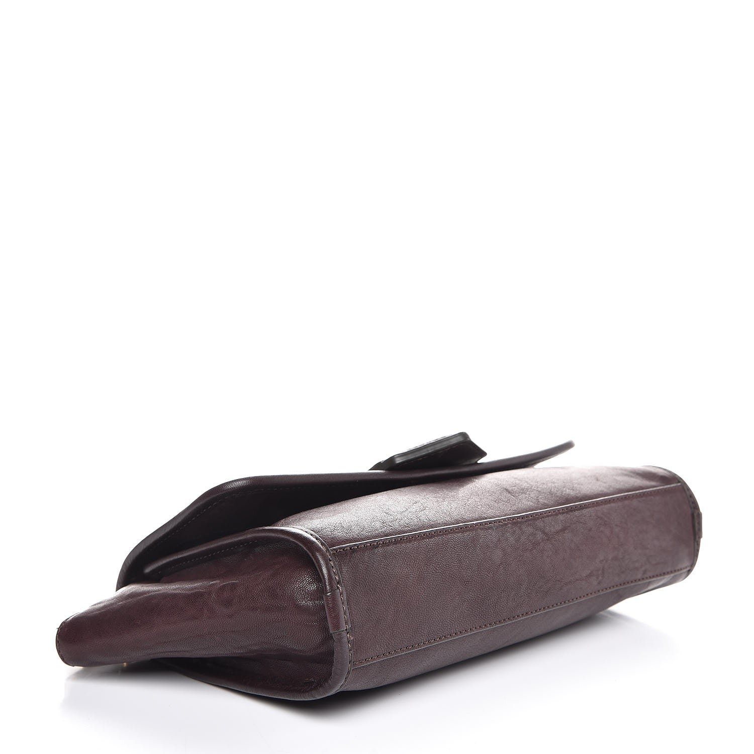 Marc Jacobs MARC by Lambskin Flap Zip Clutch Burgundy 4 of 8