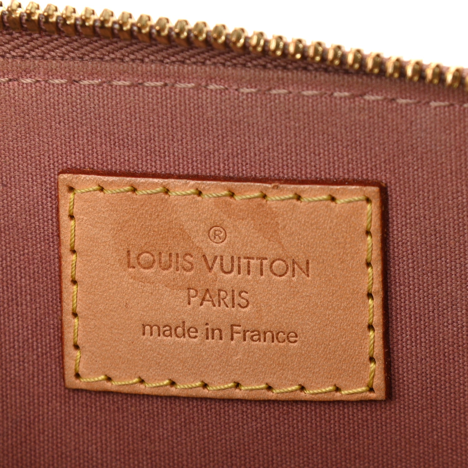 Louis Vuitton Vernis Alma BB Rose Velours 6 of 10