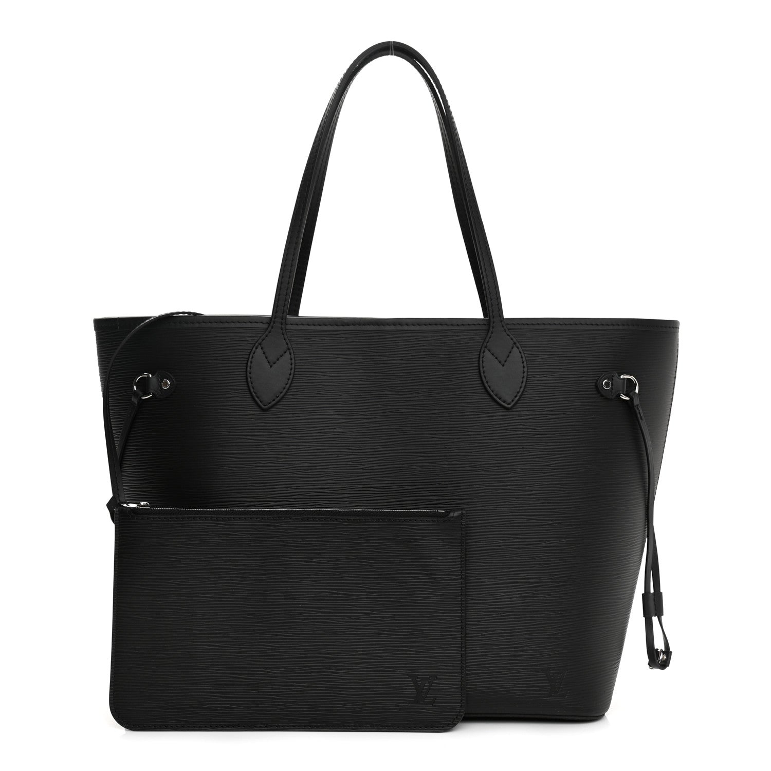 Louis Vuitton Epi Neverfull MM Black 2 of 19