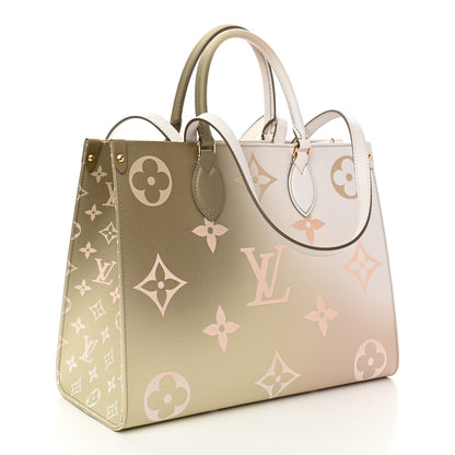 Louis Vuitton Monogram Giant Spring In The City OnTheGo MM Sunset Kaki 3 of 10