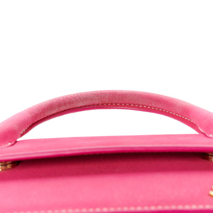 Jacquemus Nubuck Le Chiquito Long Dark Pink 10 of 10