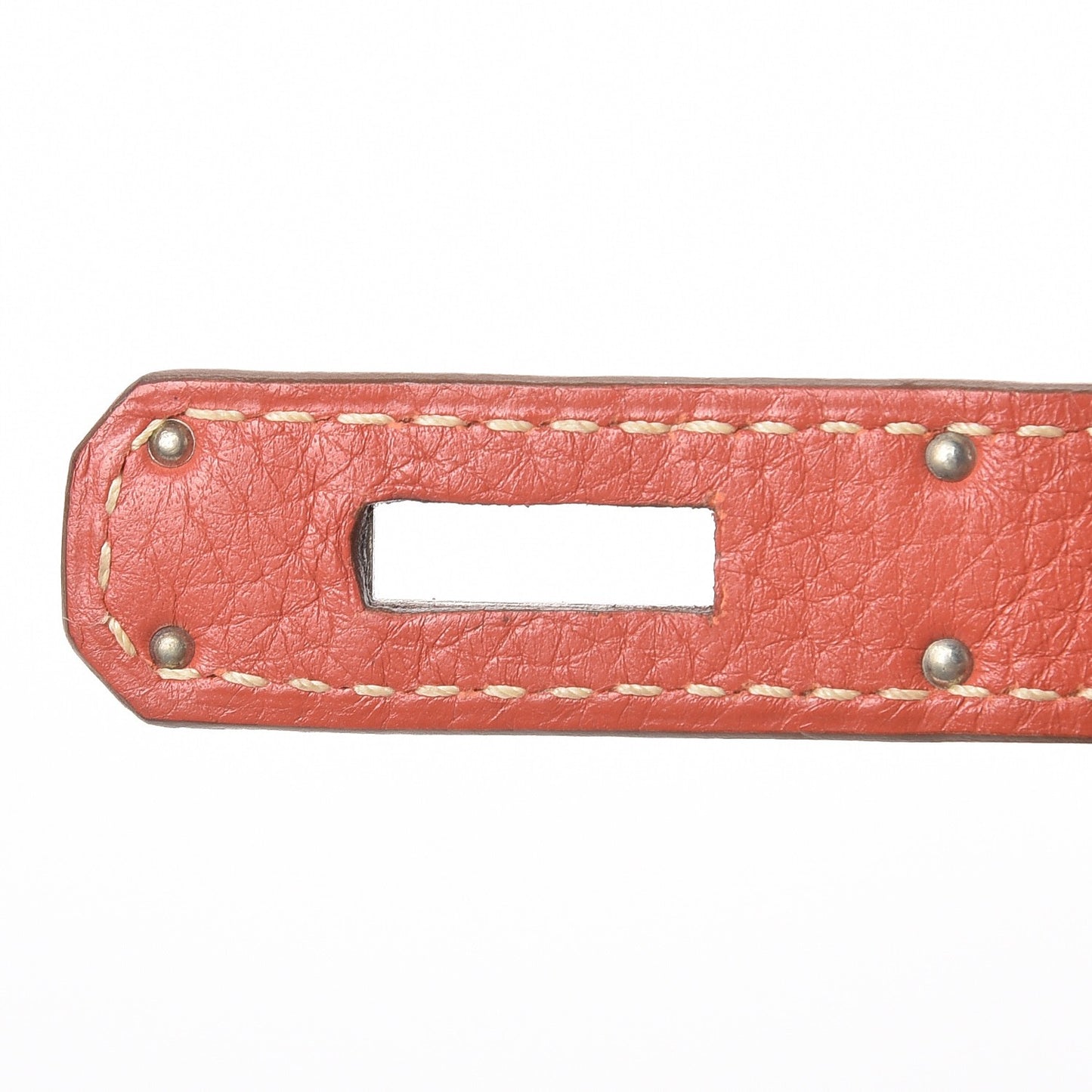 Taurillon Clemence Birkin 35 Sanguine