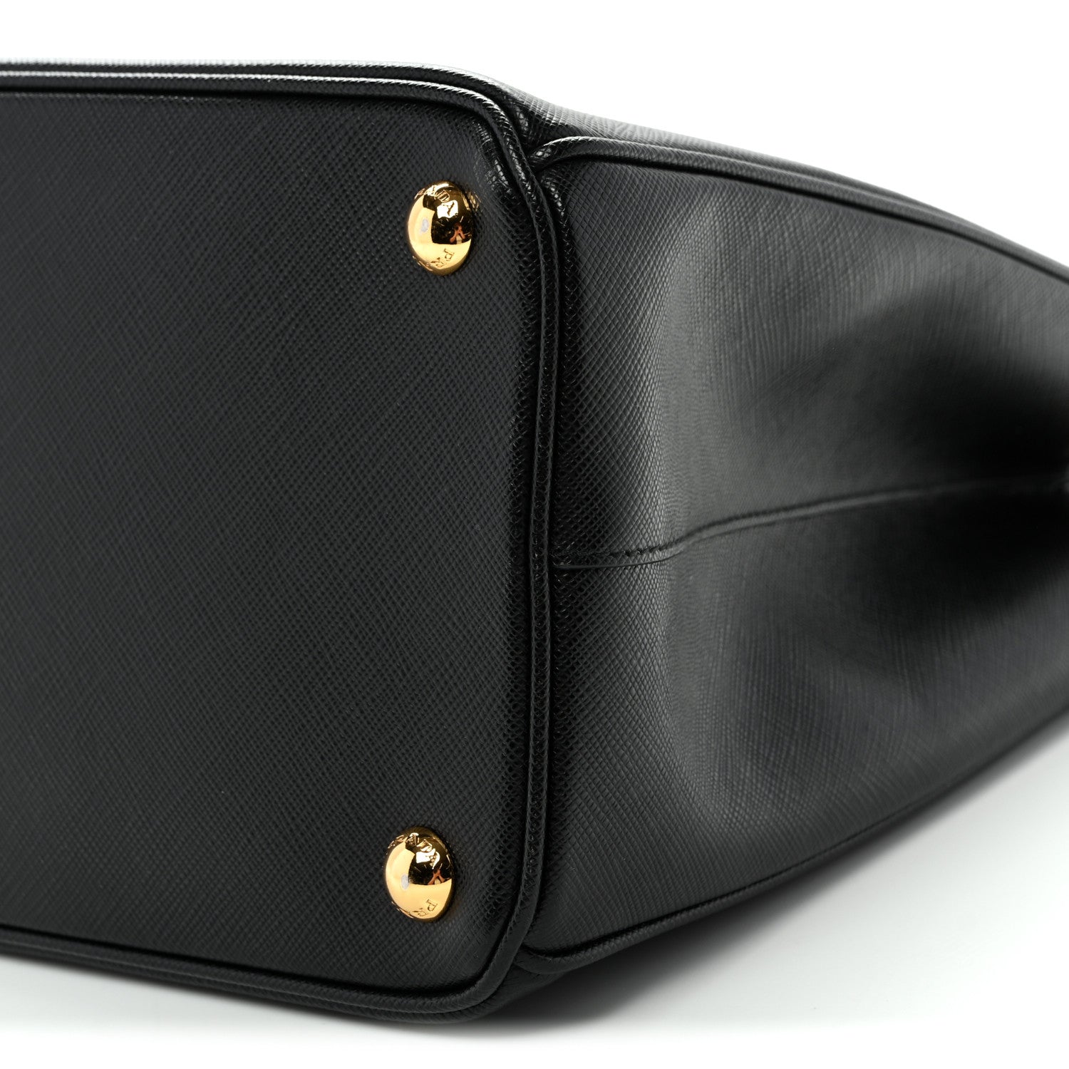 Prada Saffiano Lux Large Galleria Double Zip Tote Black 10 of 10