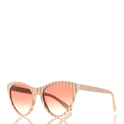 Gucci Cat Eye GG0569S Sunglasses White Pink 1 of 9