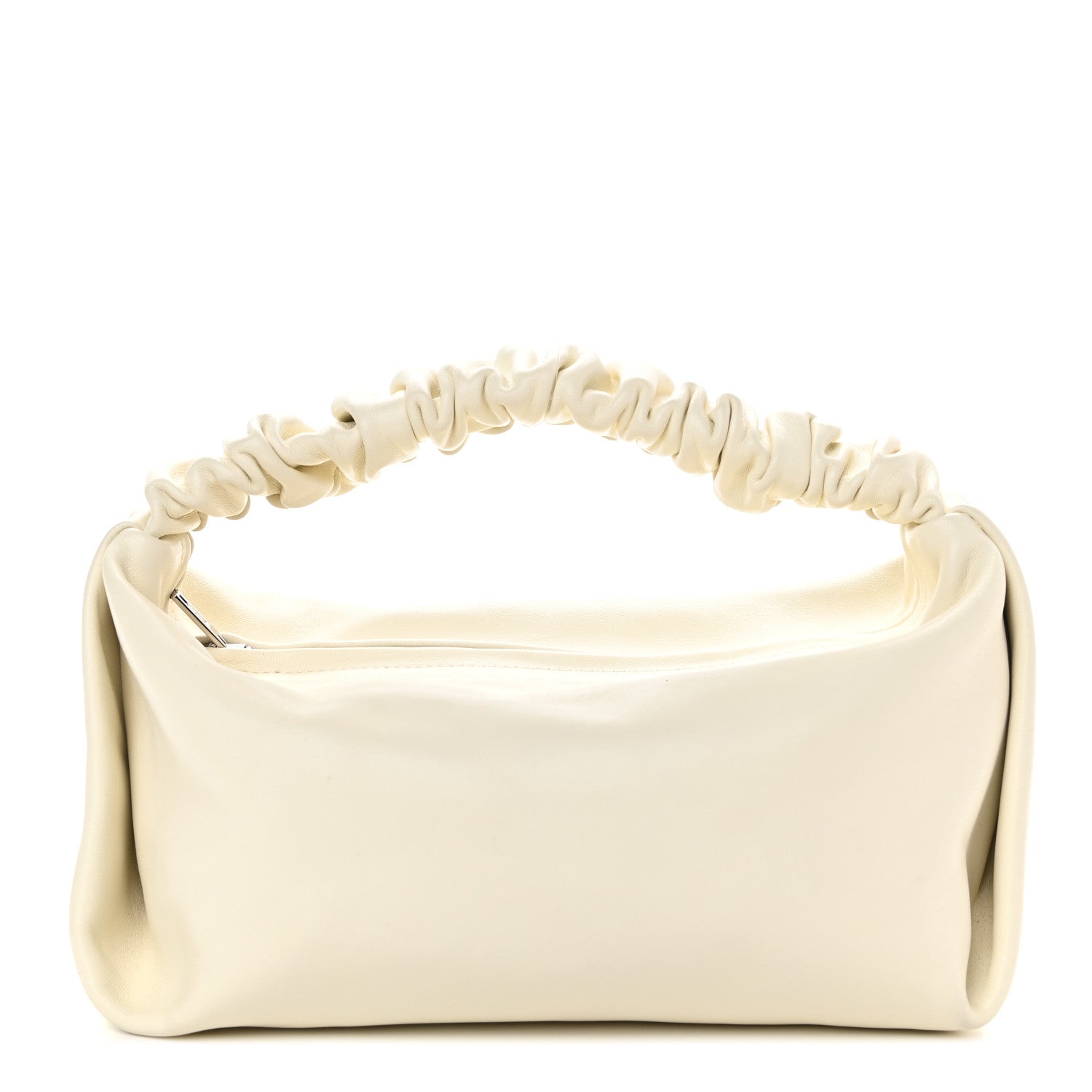 Alexander Wang Lambskin Mini Scrunchie Bag White 1 of 7