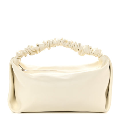 Alexander Wang Lambskin Mini Scrunchie Bag White 1 of 7