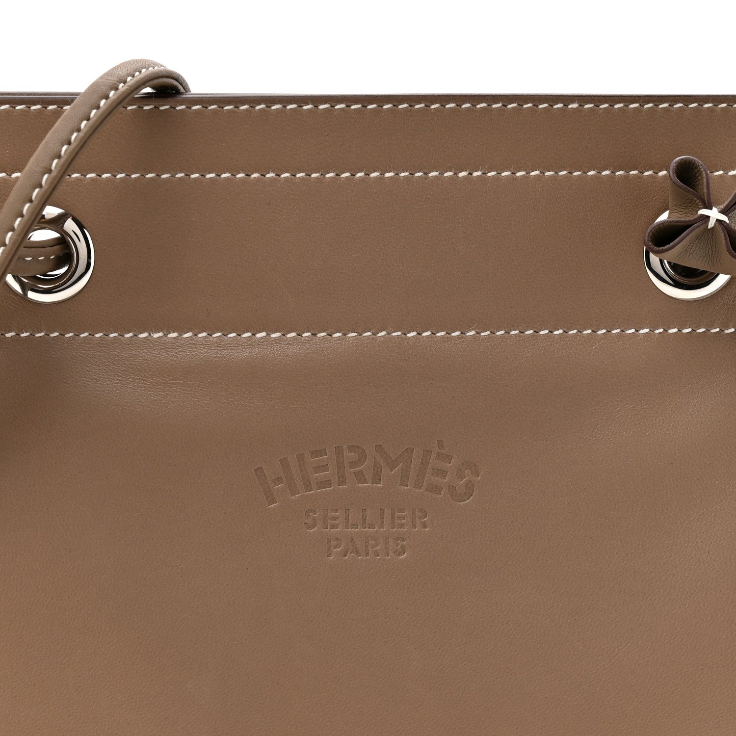 Hermes Milo Lambskin Swift Mini Aline Etoupe 8 of 11