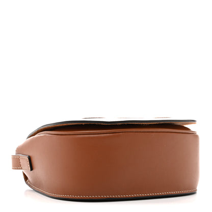Celine Smooth Calfskin Studded Cuir Triomphe Folco Crossbody Bag Tan 4 of 11