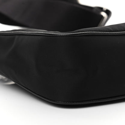 Prada Nylon Re-Edition 2005 Shoulder Bag Black 10 of 12
