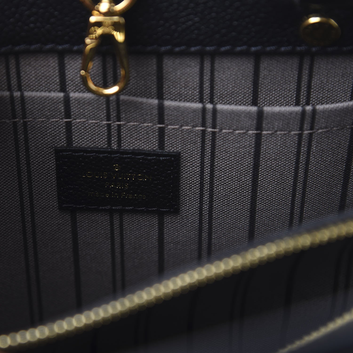 Louis Vuitton Empreinte Montaigne BB Black 6 of 10