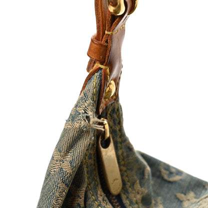 Louis Vuitton Denim Monogram Baggy GM Blue 11 of 13