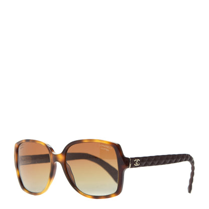 Chanel Quilted CC Sunglasses 5289-Q Tortoise 1 of 8