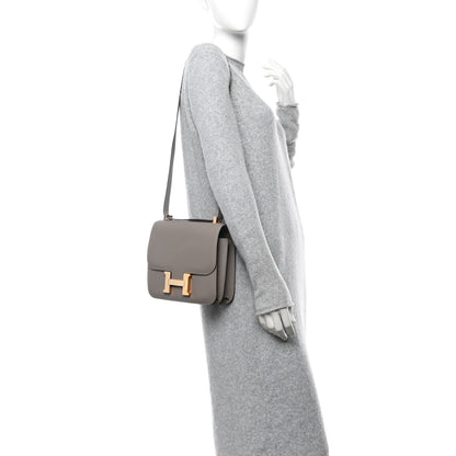Hermes Epsom Constance 24 Gris Asphalte 2 of 12