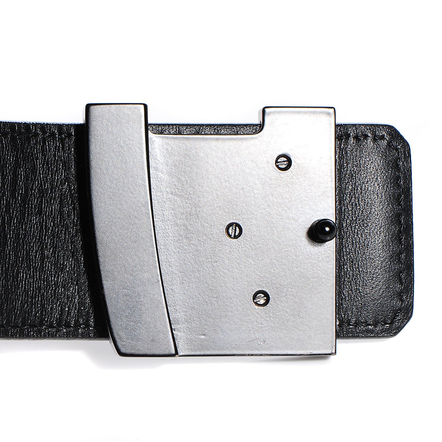 Louis Vuitton Damier Graphite LV Initiales Belt 90 36 5 of 6