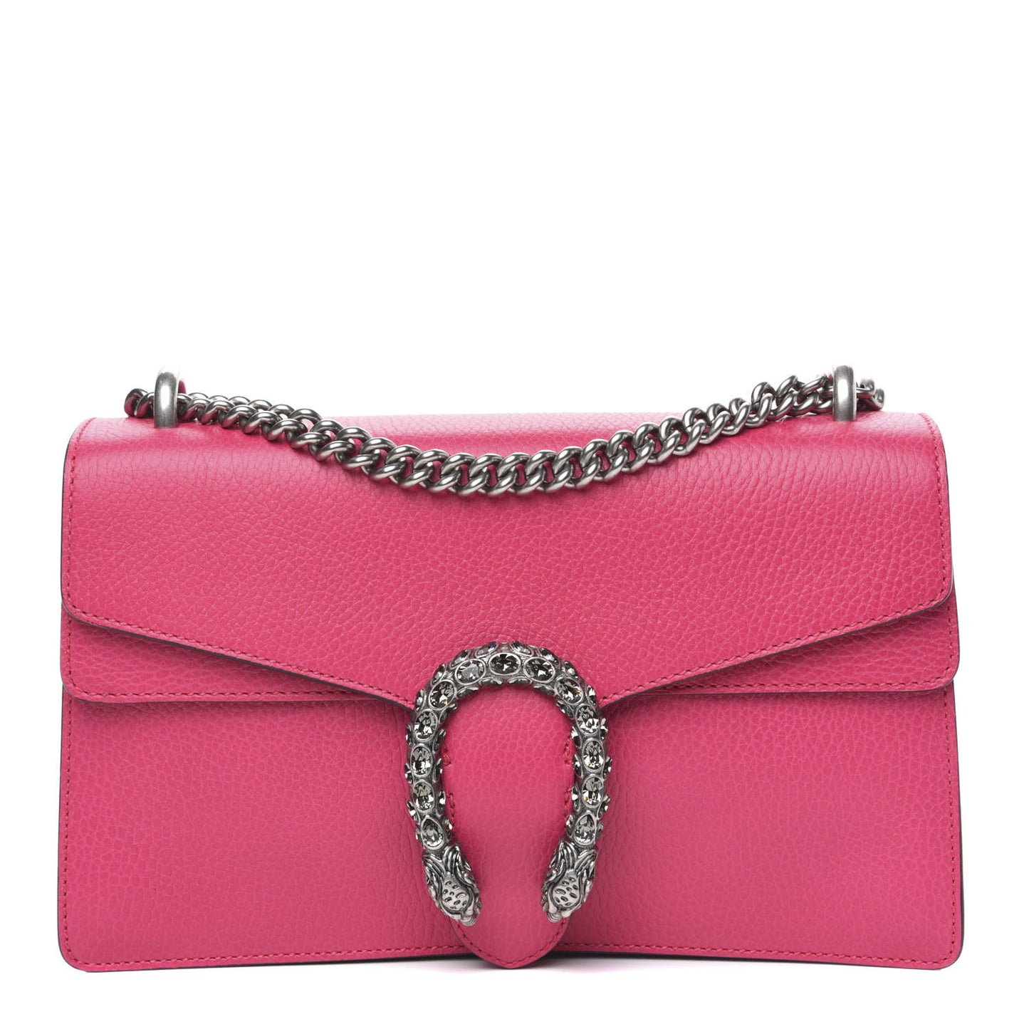 Dollar Calfskin Small Dionysus Shoulder Bag Box Pink