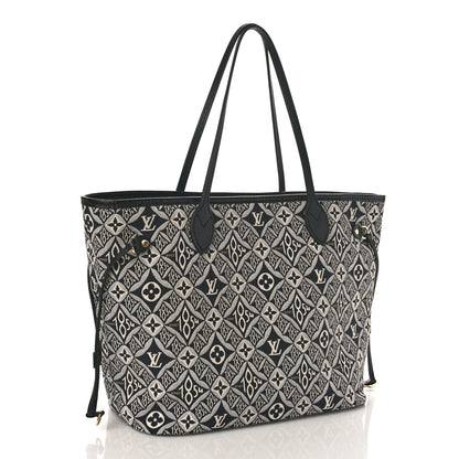Louis Vuitton Jacquard Since 1854 Neverfull MM Grey 4 of 9