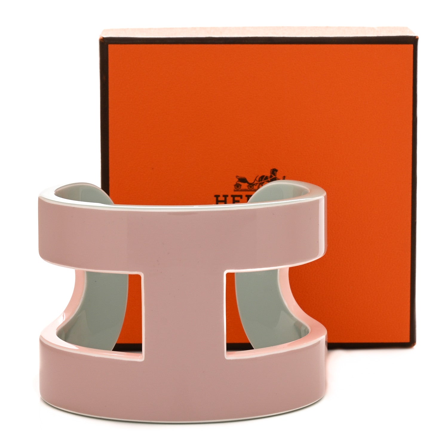 Hermes Lacquered Wood Ano Cuff PM 5 of 5