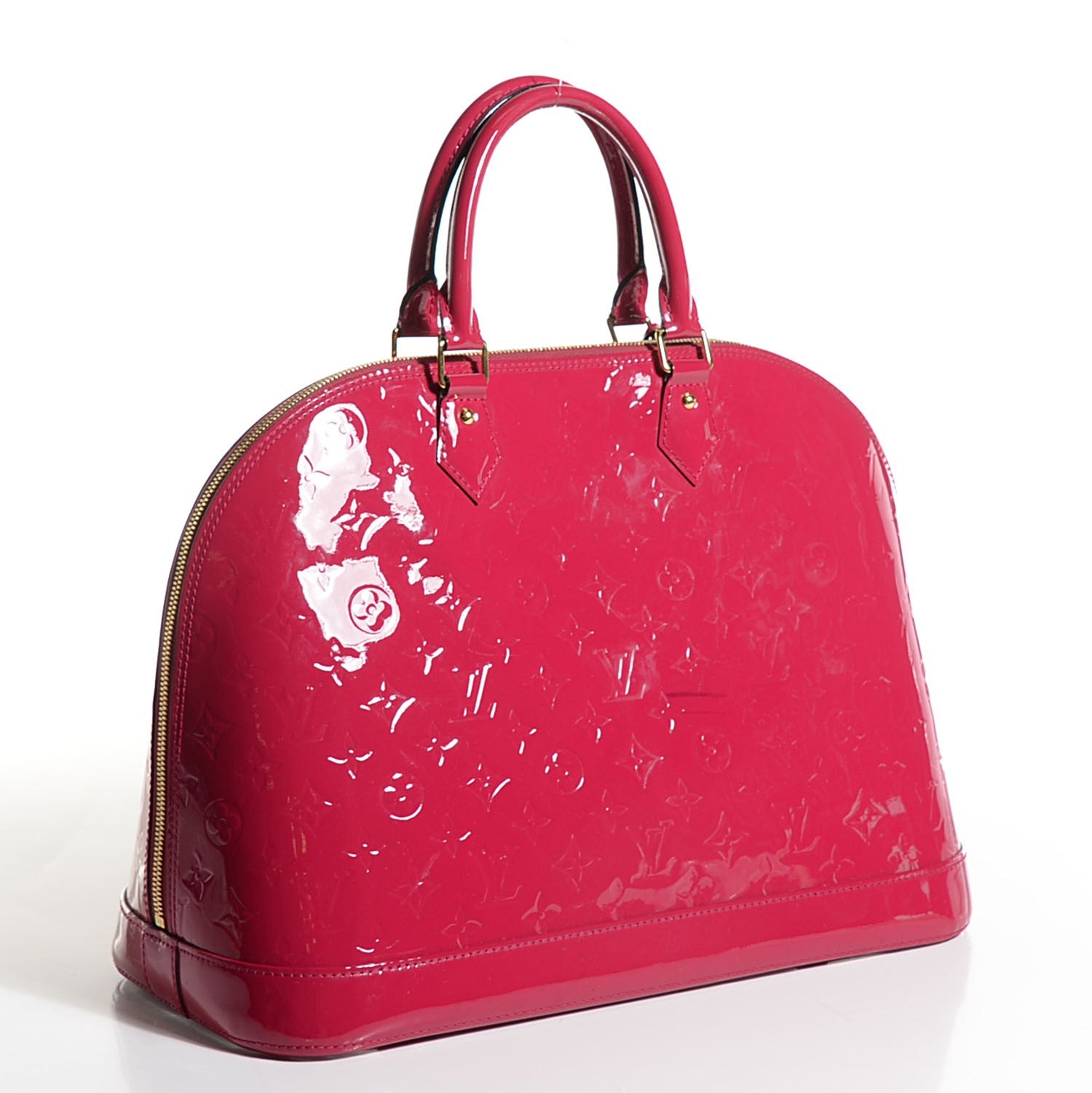 Louis Vuitton Vernis Alma GM Rose Indien 3 of 7