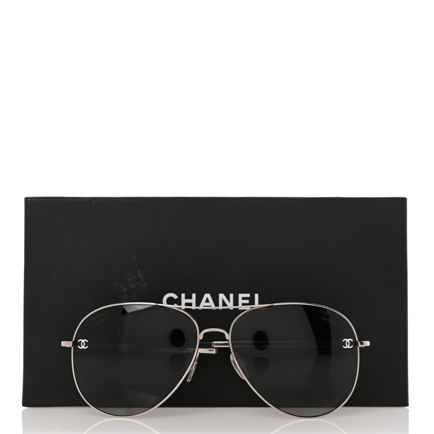 Metal Polarized Aviator Sunglasses