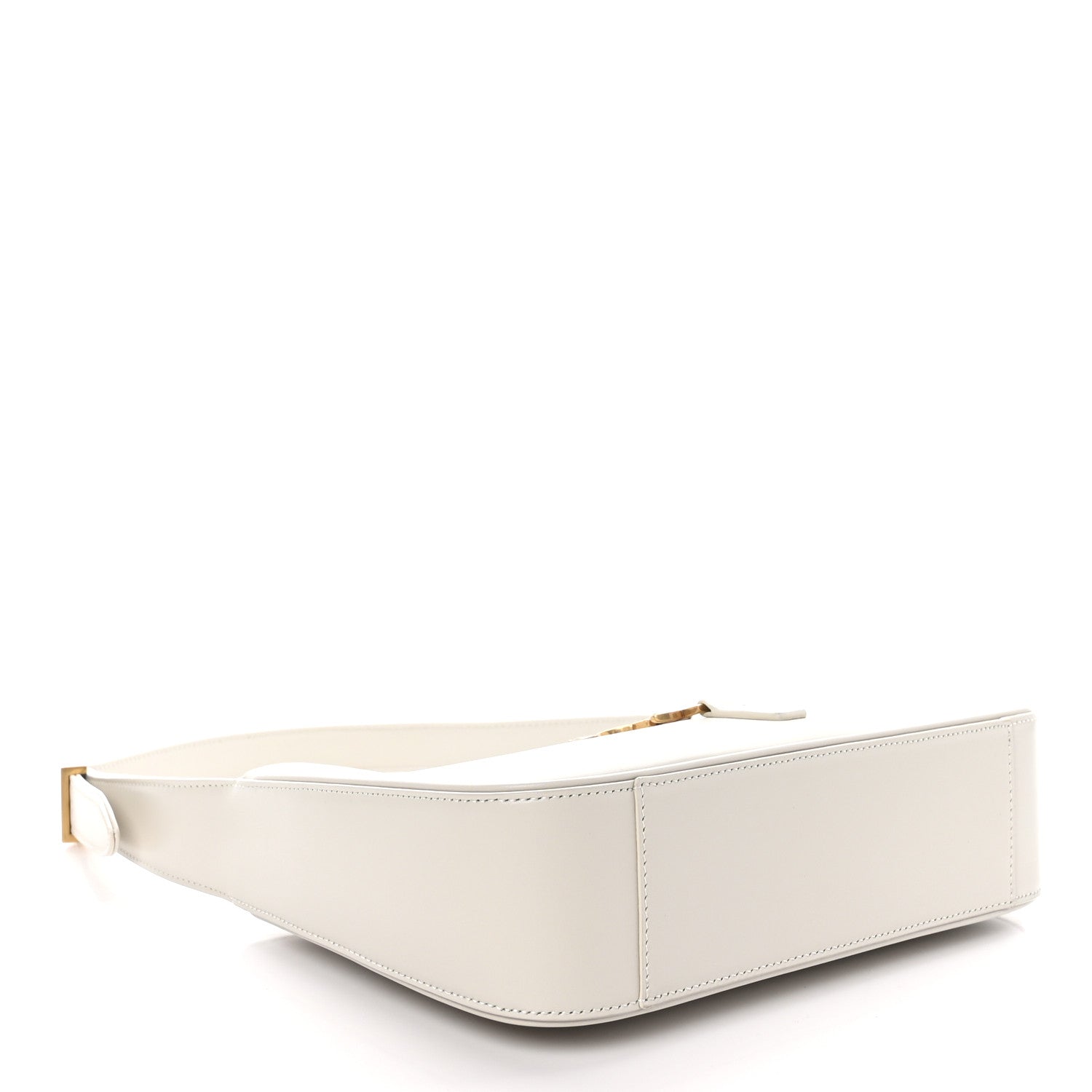 Saint Laurent Smooth Calfskin Le 5 A 7 Hobo Blanc Vintage 4 of 9