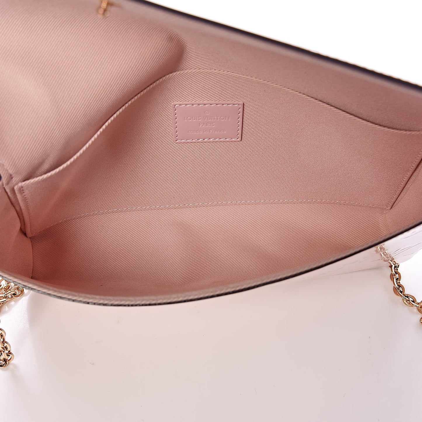 Vernis Felicie Chain Wallet Rose Ballerine