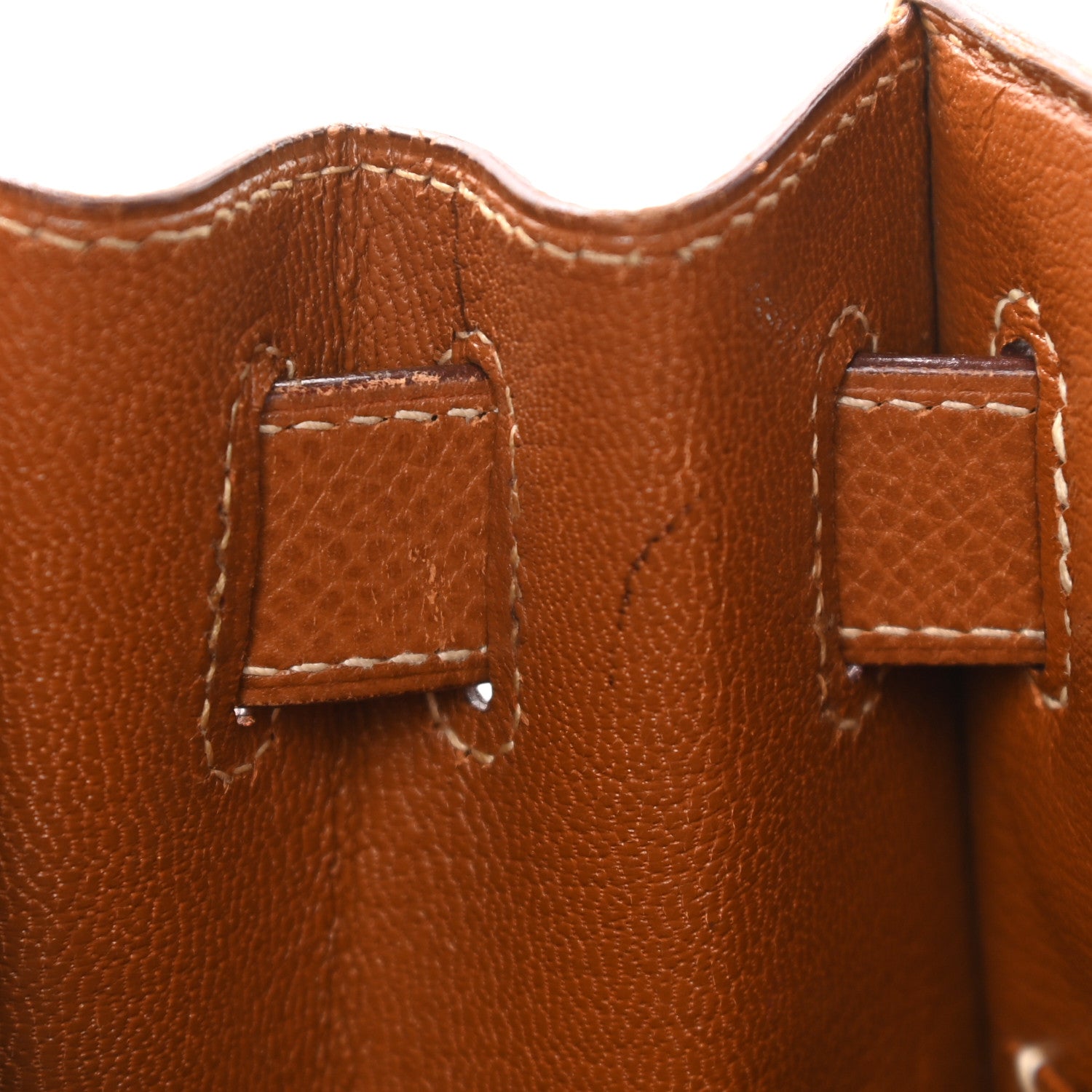 Hermes Courchevel Kelly Sellier 28 Gold 13 of 18