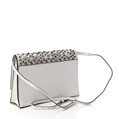 Proenza Schouler Calfskin Lambskin Studded Small Lunch Bag White 3 of 12