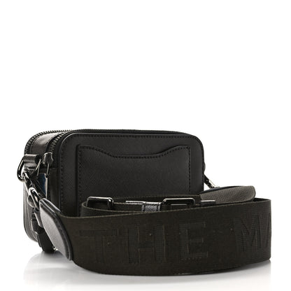 Marc Jacobs Saffiano Small Snapshot Camera Bag Ink Grey 3 of 10
