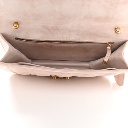 Christian Dior Lambskin Cannage Large Dioraddict Flap Rose Poudre 7 of 11