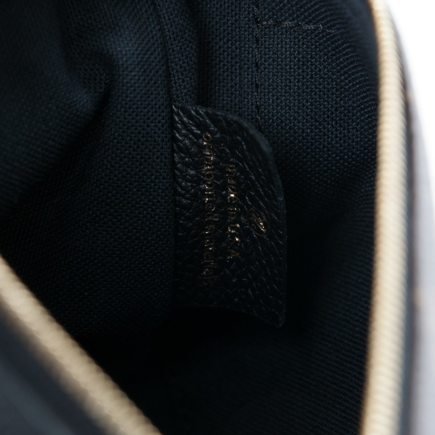 Monogram Pallas Clutch Black
