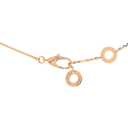 Bulgari 18K Rose Gold Diamond Carnelian Divas' Dream Pendant Necklace 3 of 3