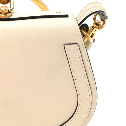 Chloe Calfskin Suede Small Nile Bracelet Bag Off White 13 of 14