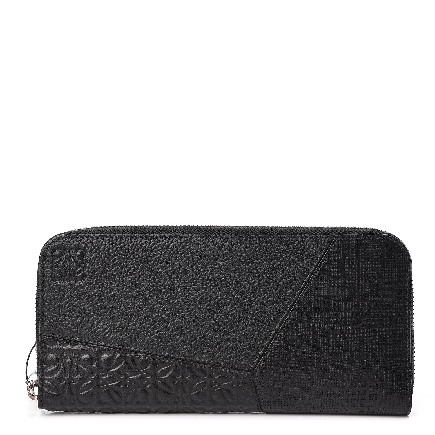 Loewe Calfskin Puzzle Open Wallet Black 1 of 10