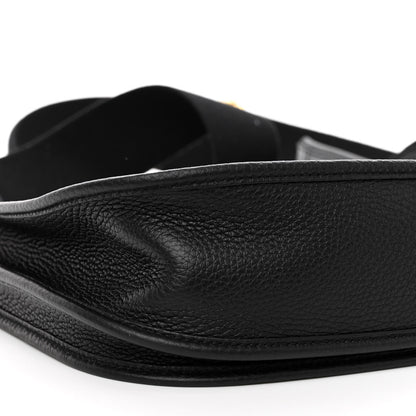 Hermes Taurillon Clemence Evelyne III PM Black 9 of 10