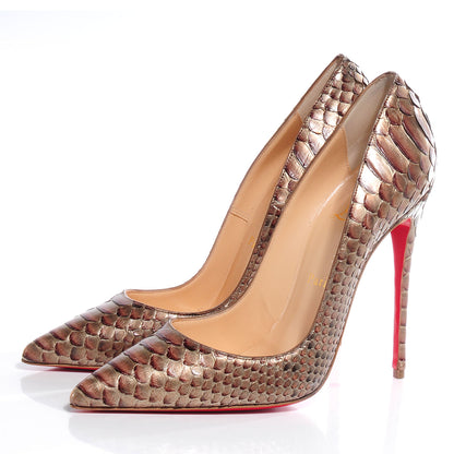 Christian Louboutin Python So Kate 120 Pumps 38.5 3 of 7